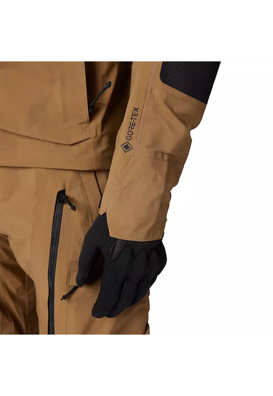 Chaqueta Moto Recon GORE-TEX ADV Impermeable Cafe Fox-6