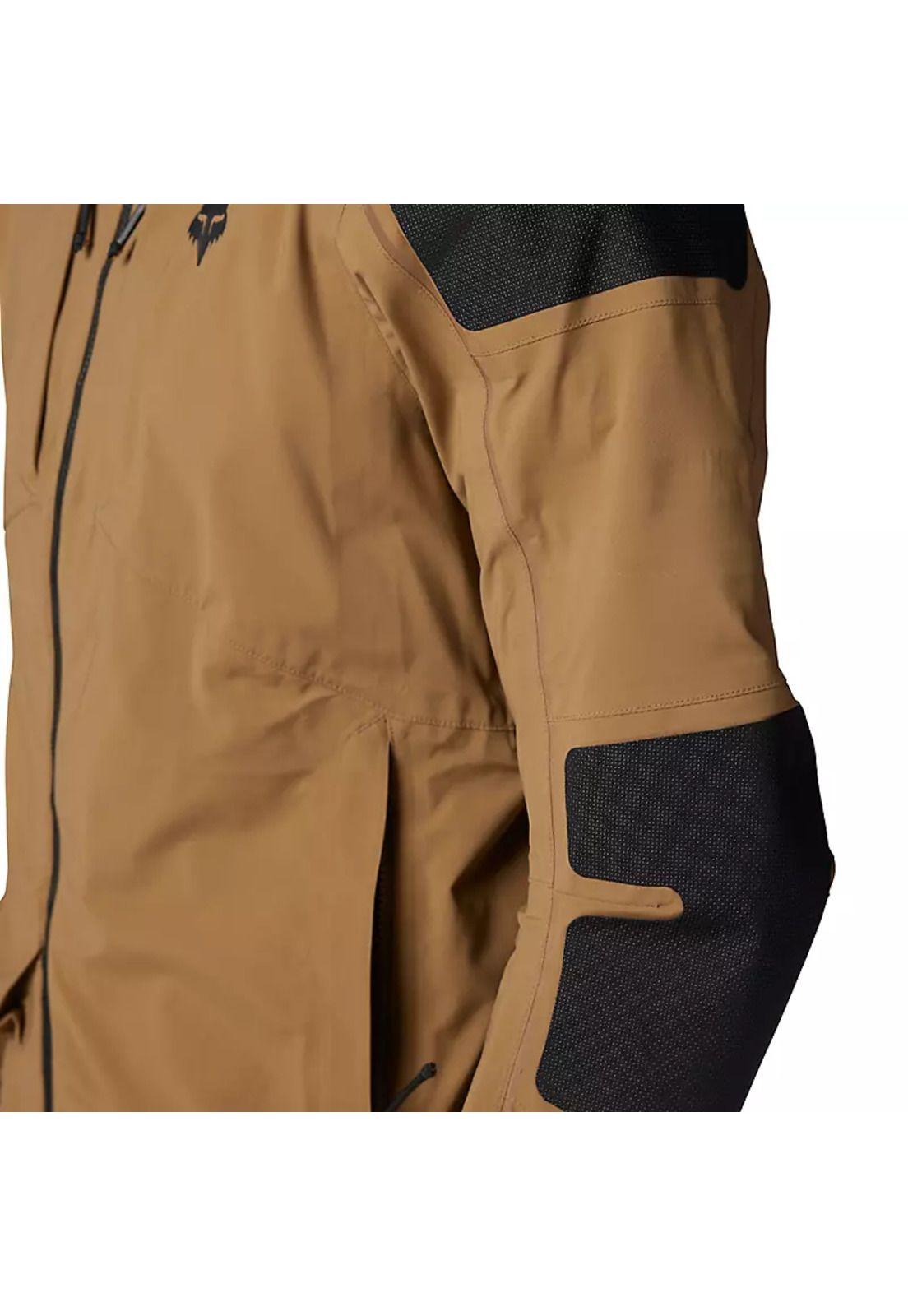 Chaqueta Moto Recon GORE-TEX ADV Impermeable Cafe Fox-7