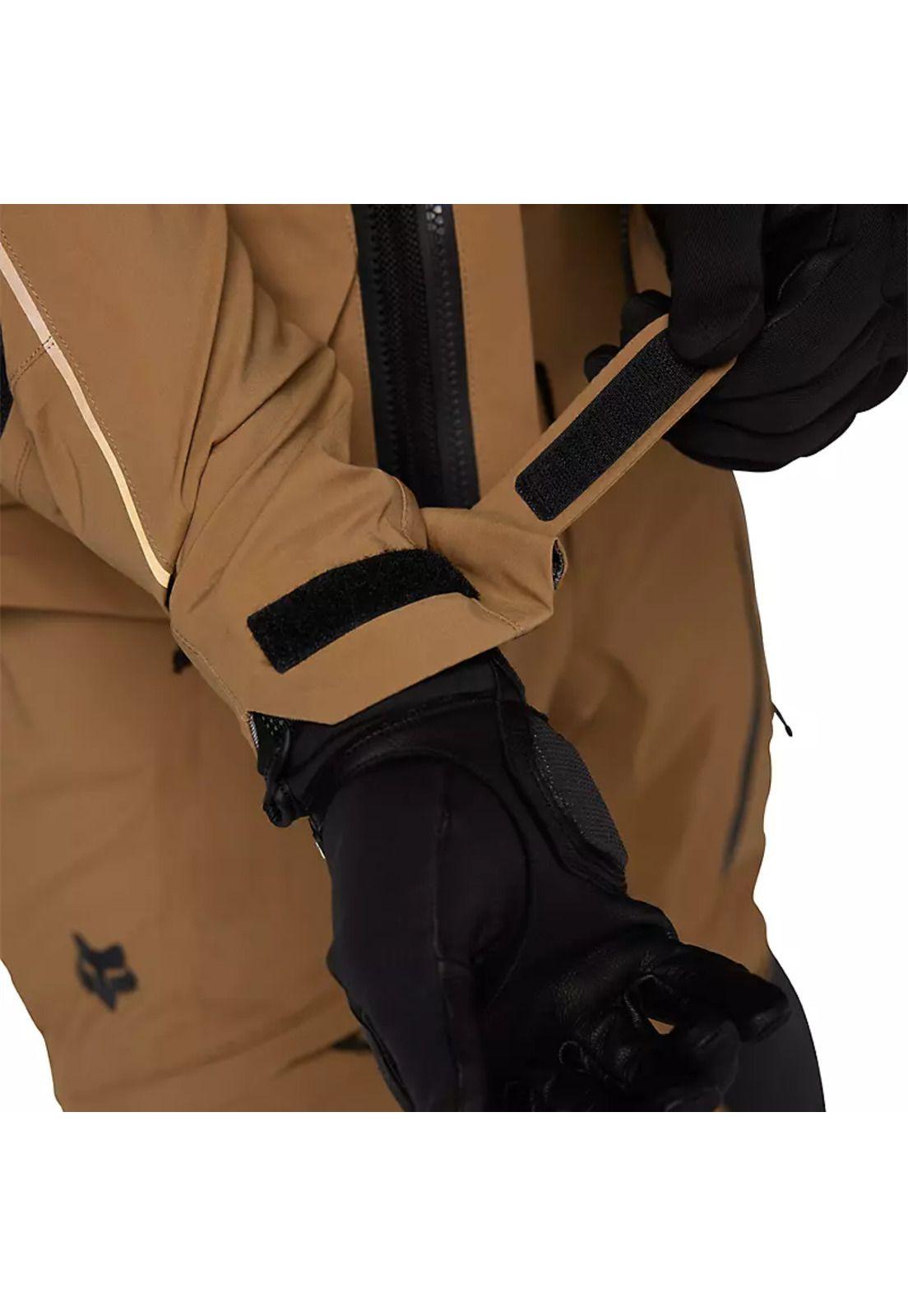 Chaqueta Moto Recon GORE-TEX ADV Impermeable Cafe Fox-8