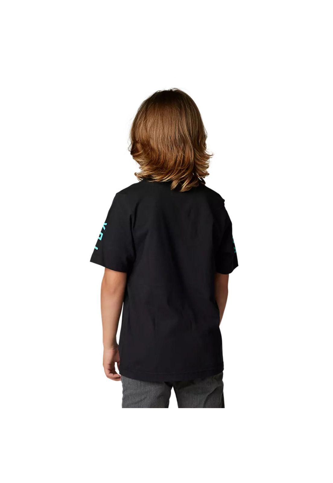 Polera Lifestyle Niño Toxsyk Negro Fox-2