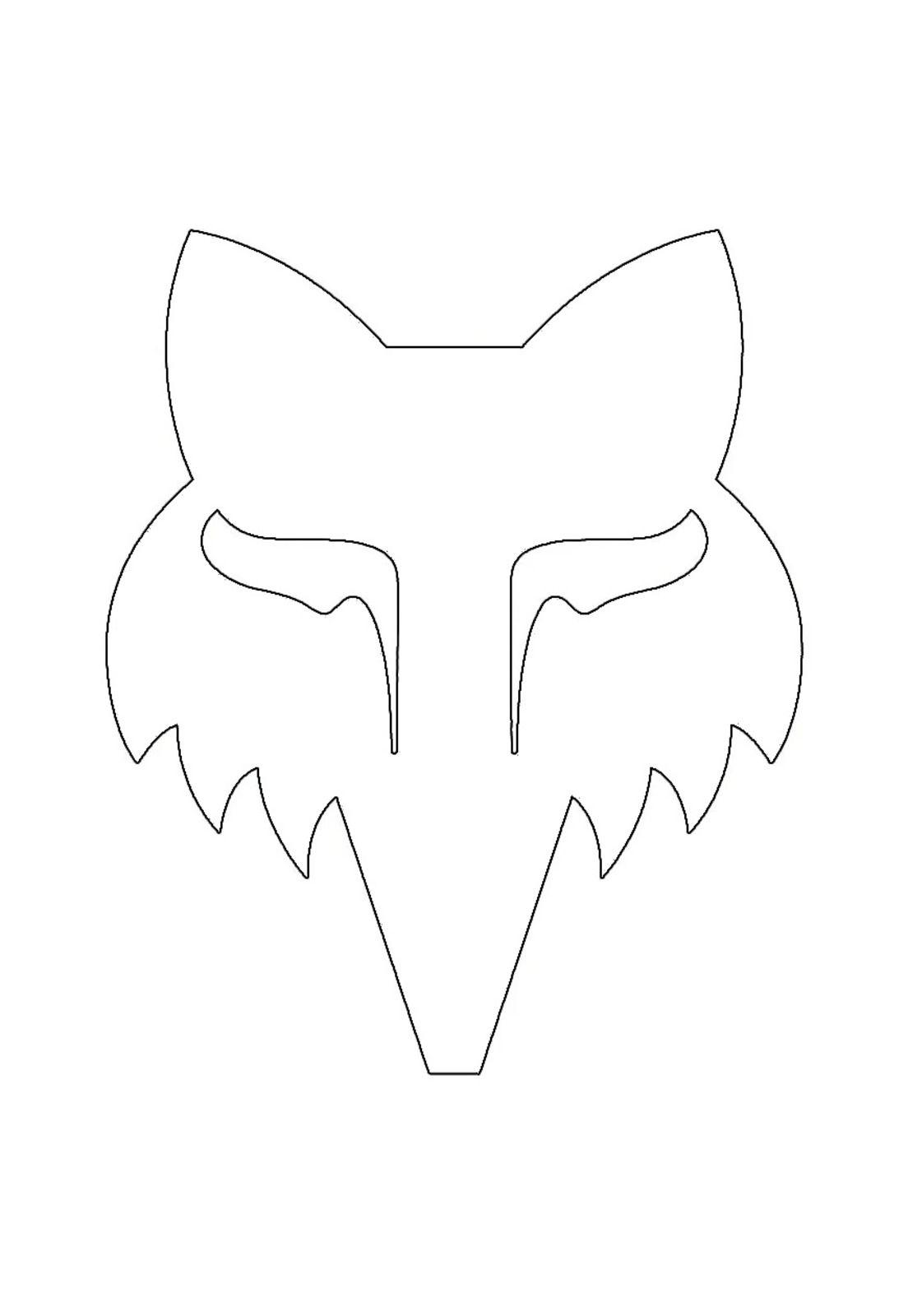 Sticker Blanco New Fox -2