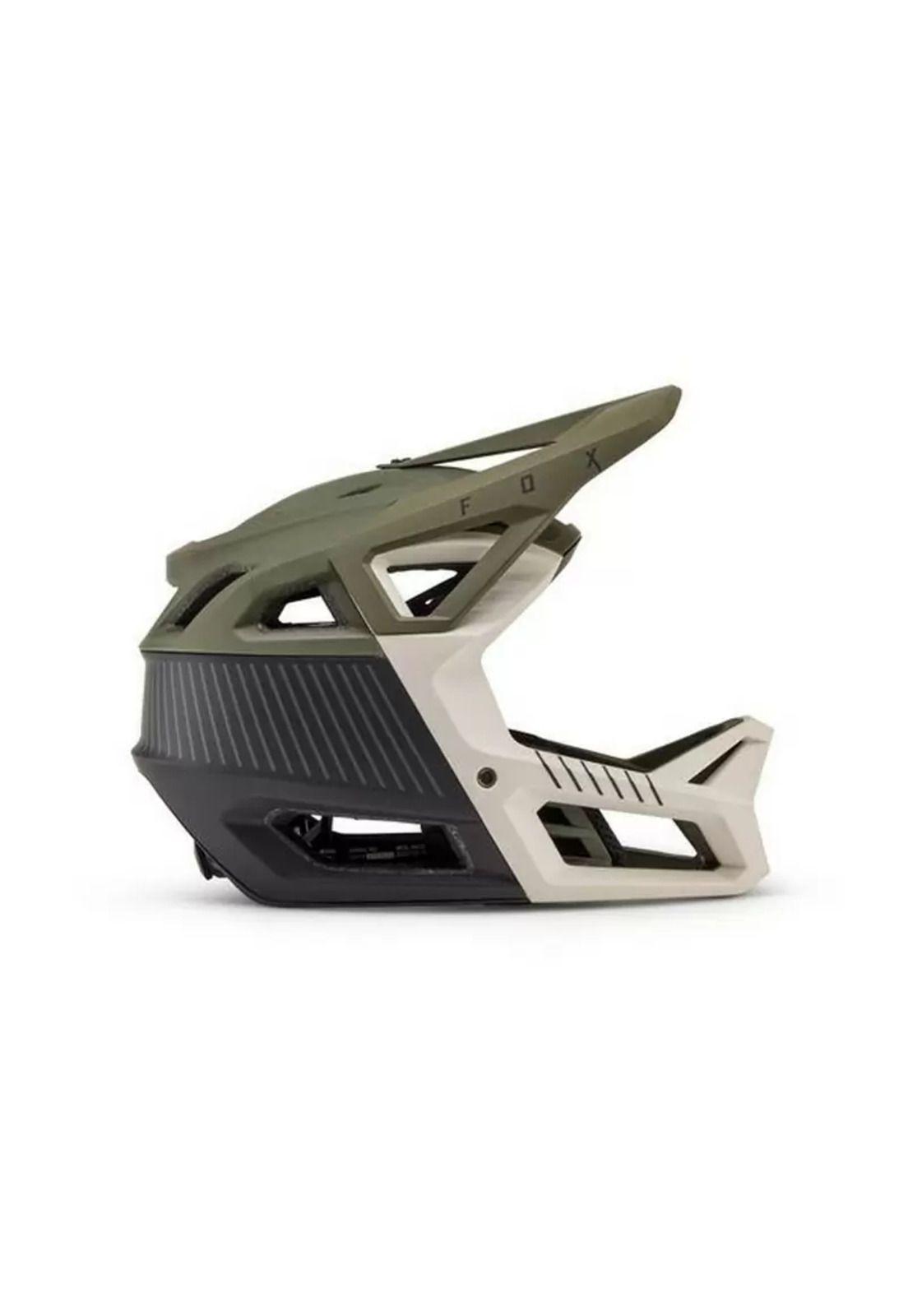 Casco Bicicleta Proframe RS Mash Verde Oliva Fox-1