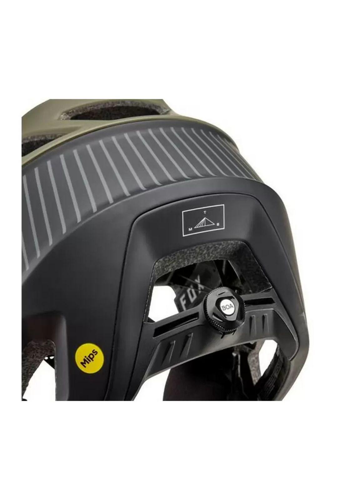 Casco Bicicleta Proframe RS Mash Verde Oliva Fox-6