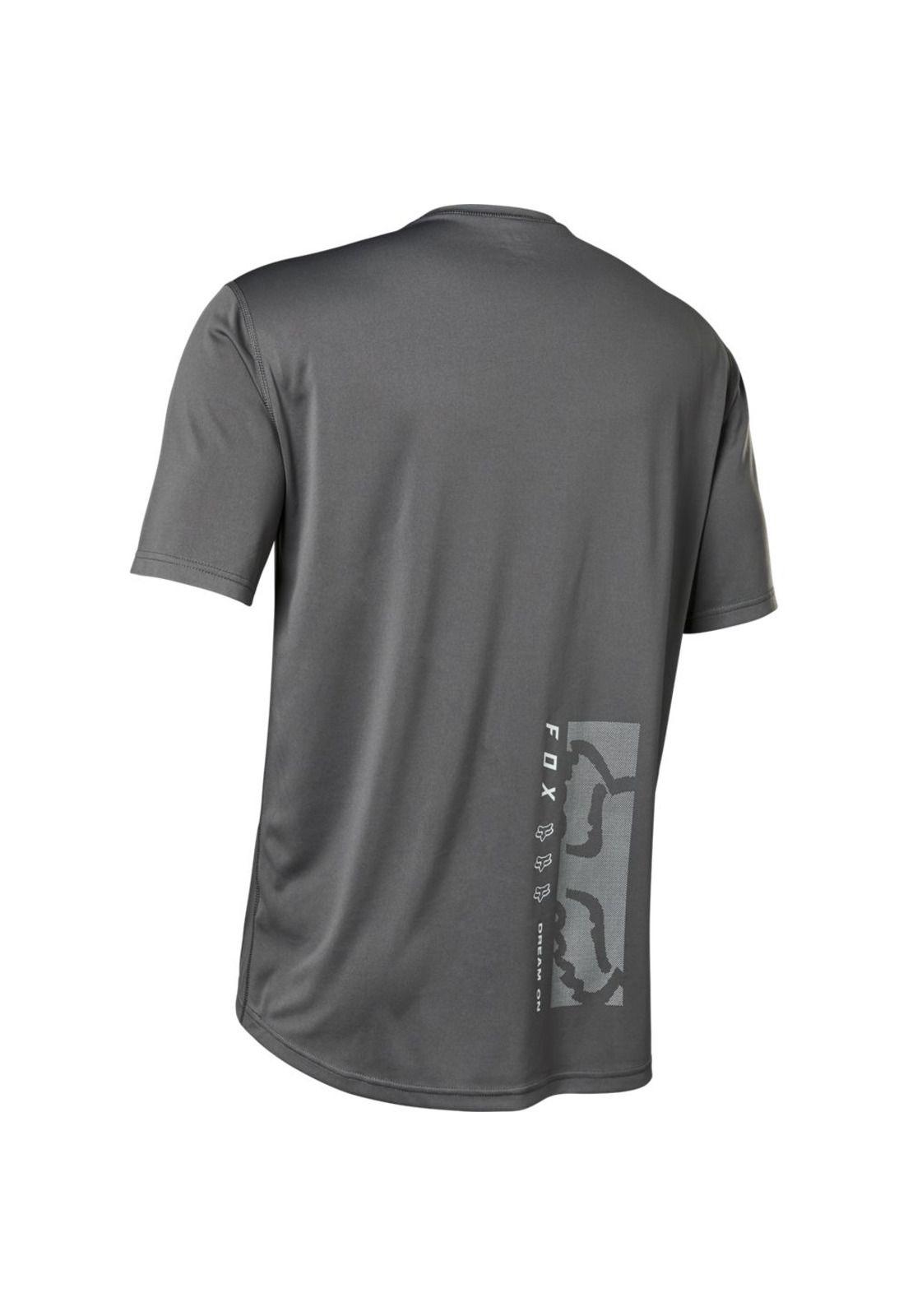 Polera Bicicleta Ranger SS Spinal Tapper Gris Fox-1