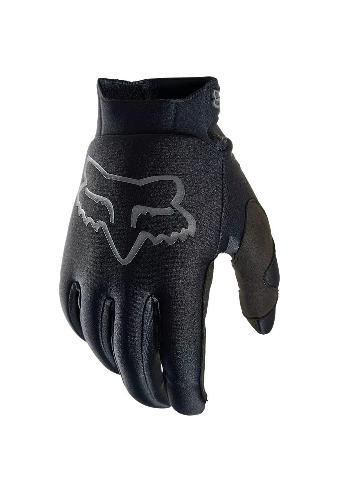 Guantes Moto Defend Thermo Offroad Negro Fox-0