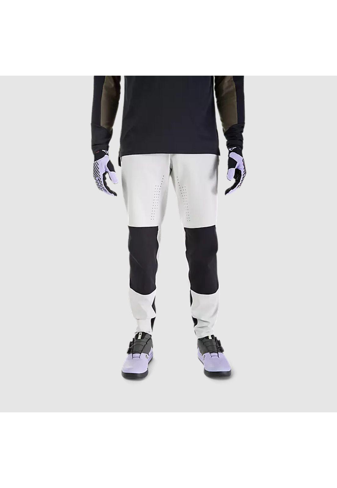 Pantalon Bicicleta Defend Park Gris Claro Fox-2