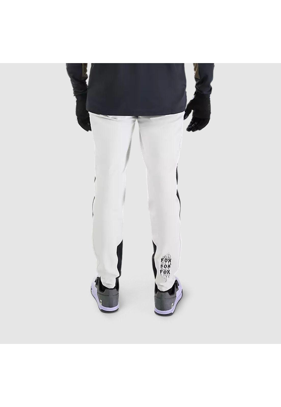 Pantalon Bicicleta Defend Park Gris Claro Fox-3