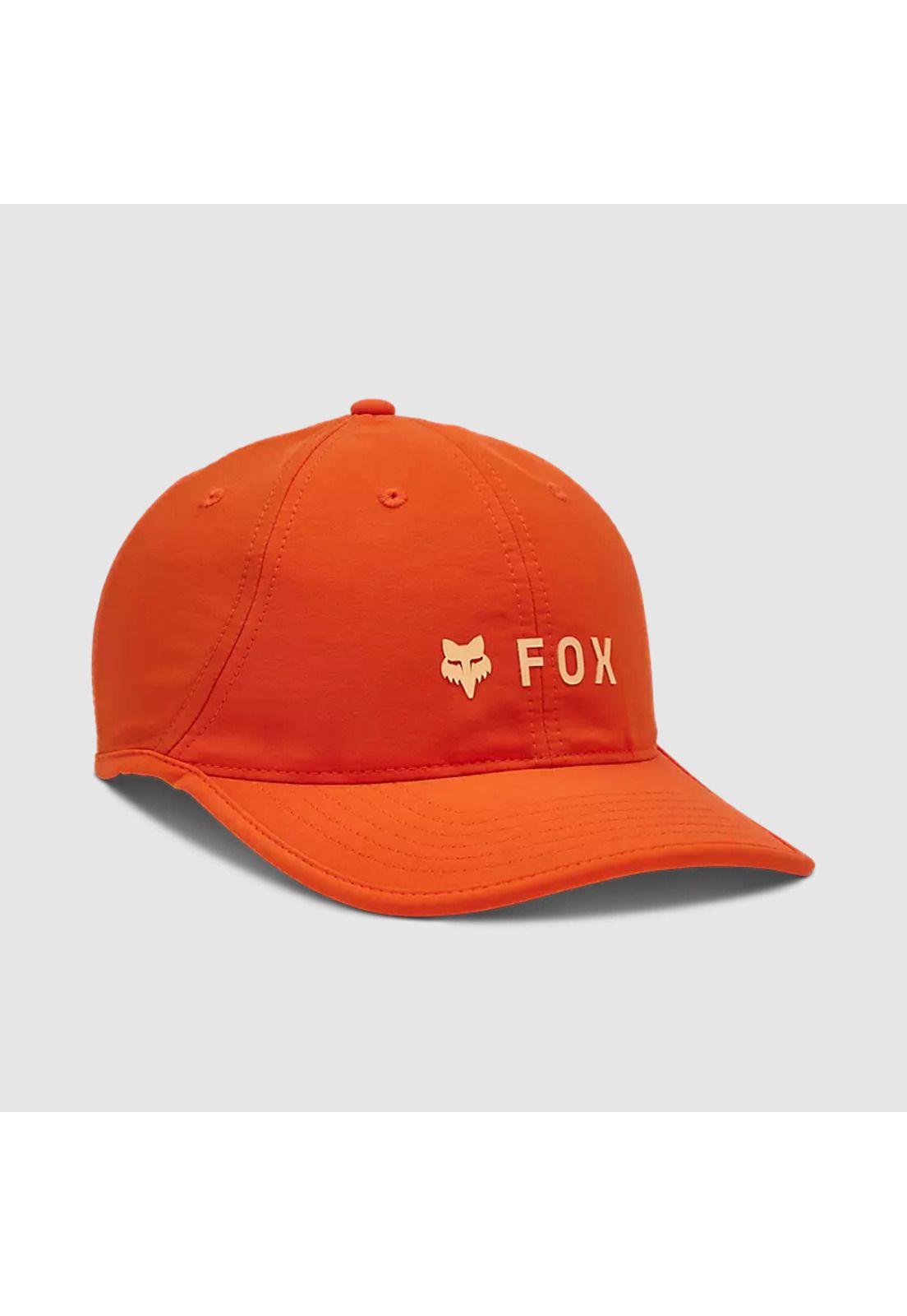 Gorro Jockey Lifestyle Mujer Tech Snapback Naranjo Fox-1