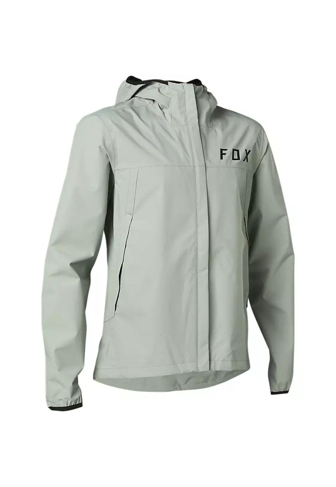 Chaqueta Bicicleta Impermeable Ranger 2.5L Verde Agua Fox-0