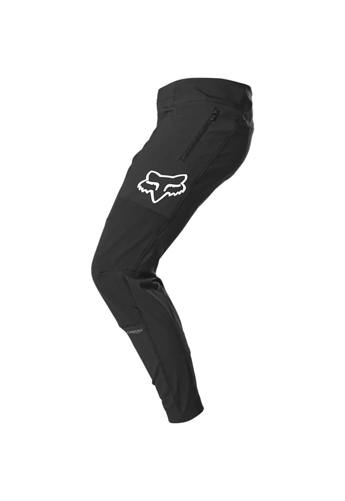 Pantalon Bicicleta Niño Defend Negro Fox-2