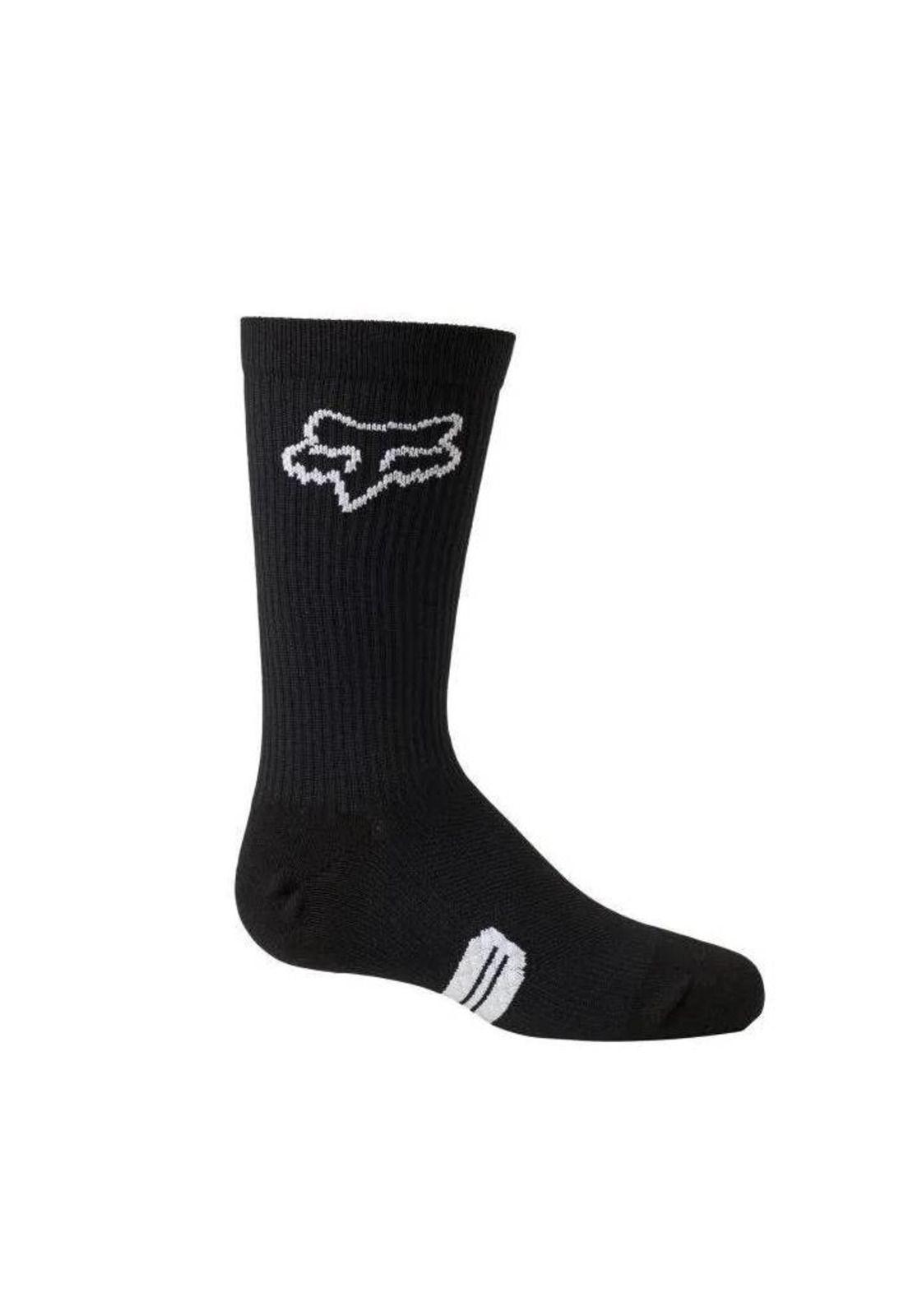 Calcetines Bicicleta Niño Ranger 6" Negro Fox-0