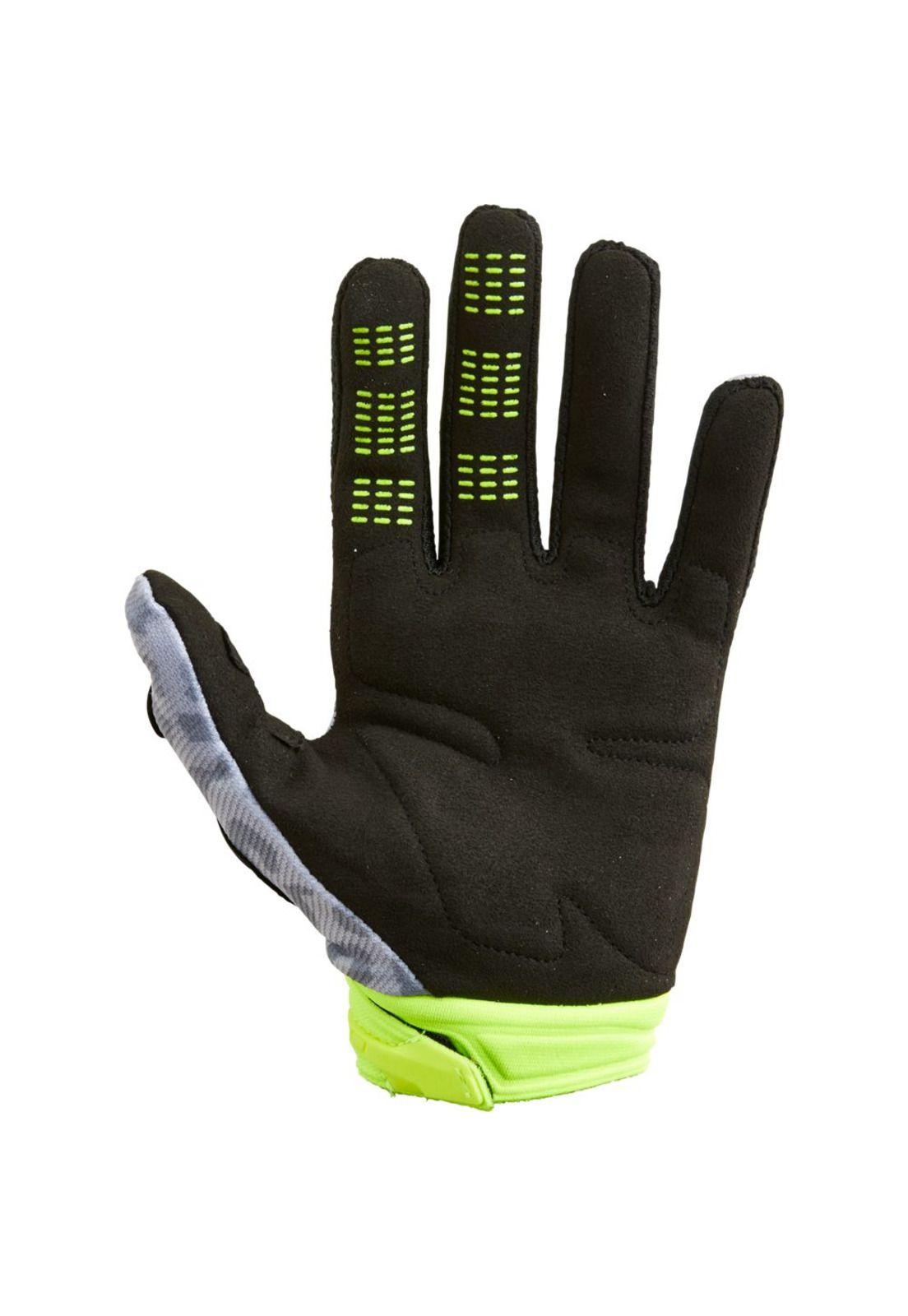 Guantes Moto Niña 180 Skew Amarillo Fox-1