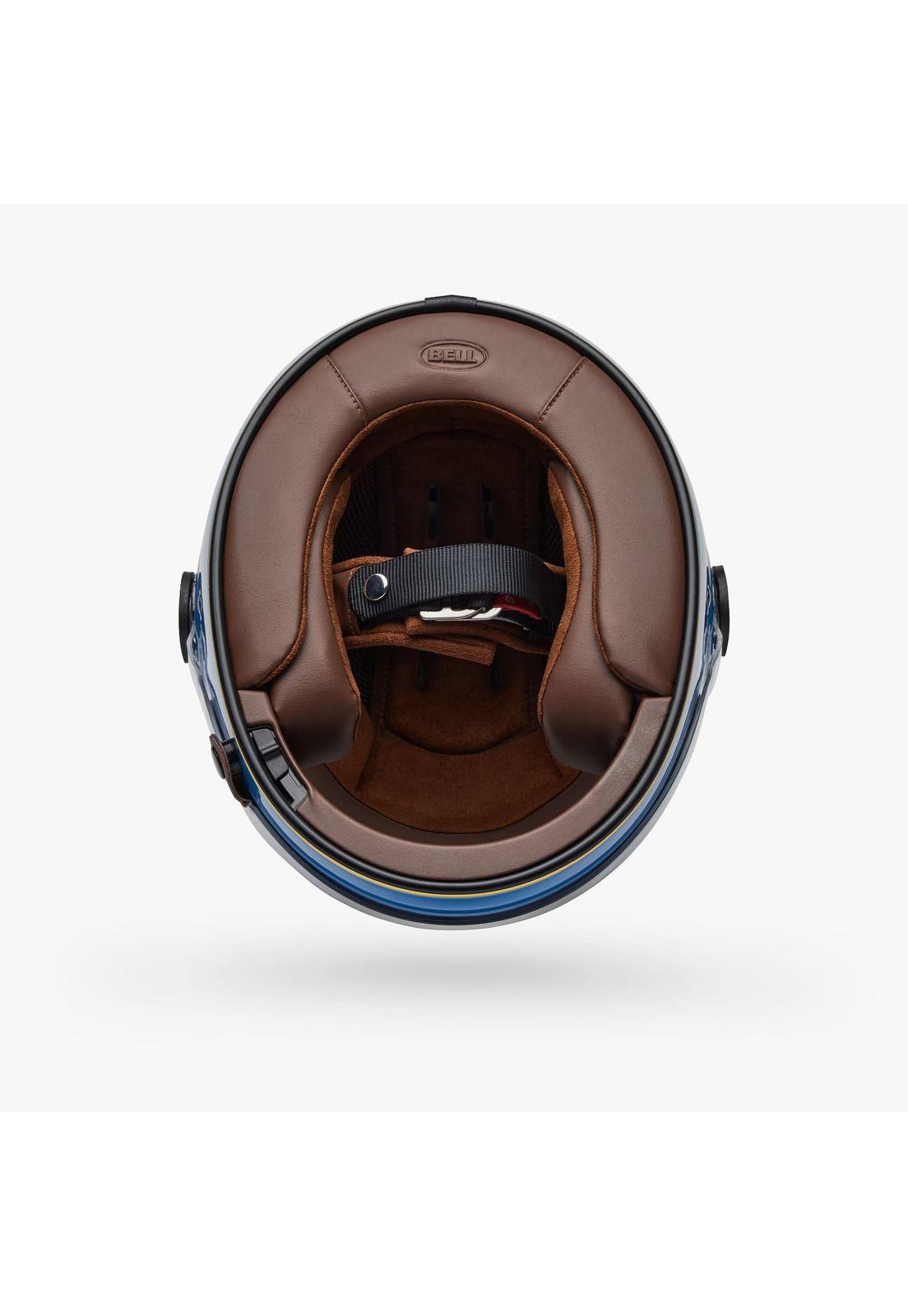 Casco Moto Calle Bullitt GT Azul Bell-4