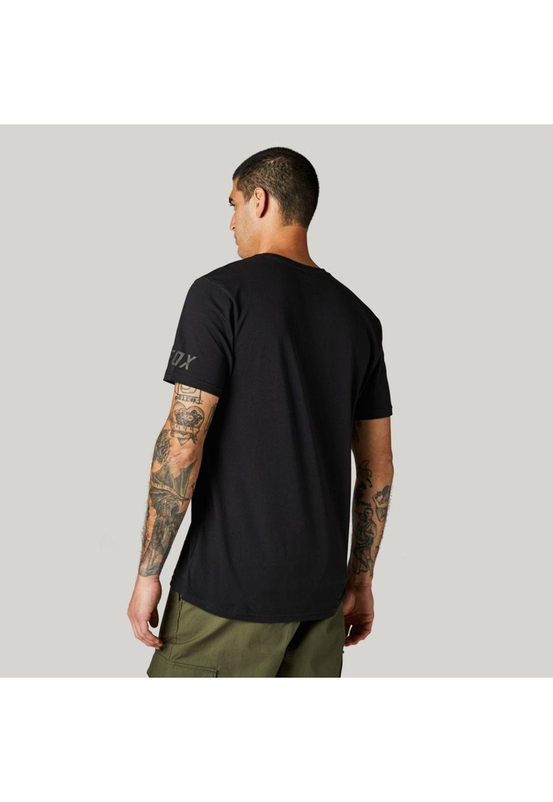Polera Lifestyle Pyre SS Pocket Premium Tee Negro Fox-1