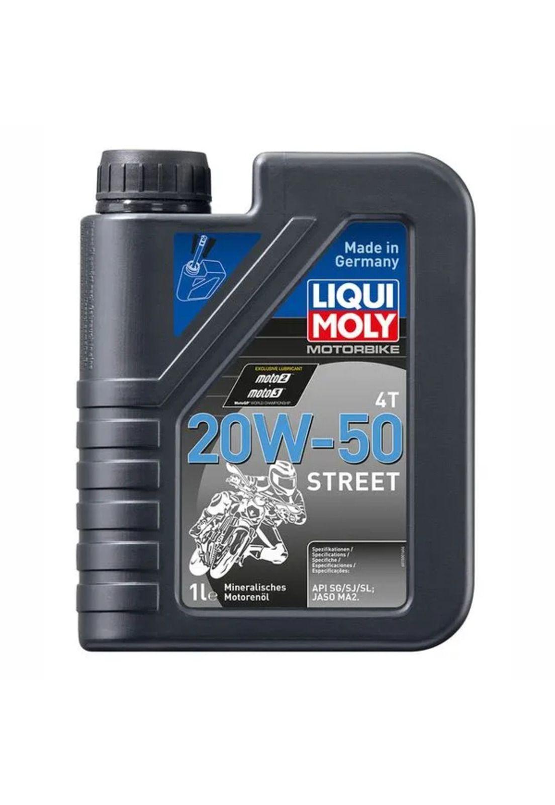 Aceite de Motor Moto 4T 20W50 Street Liqui Moly-2
