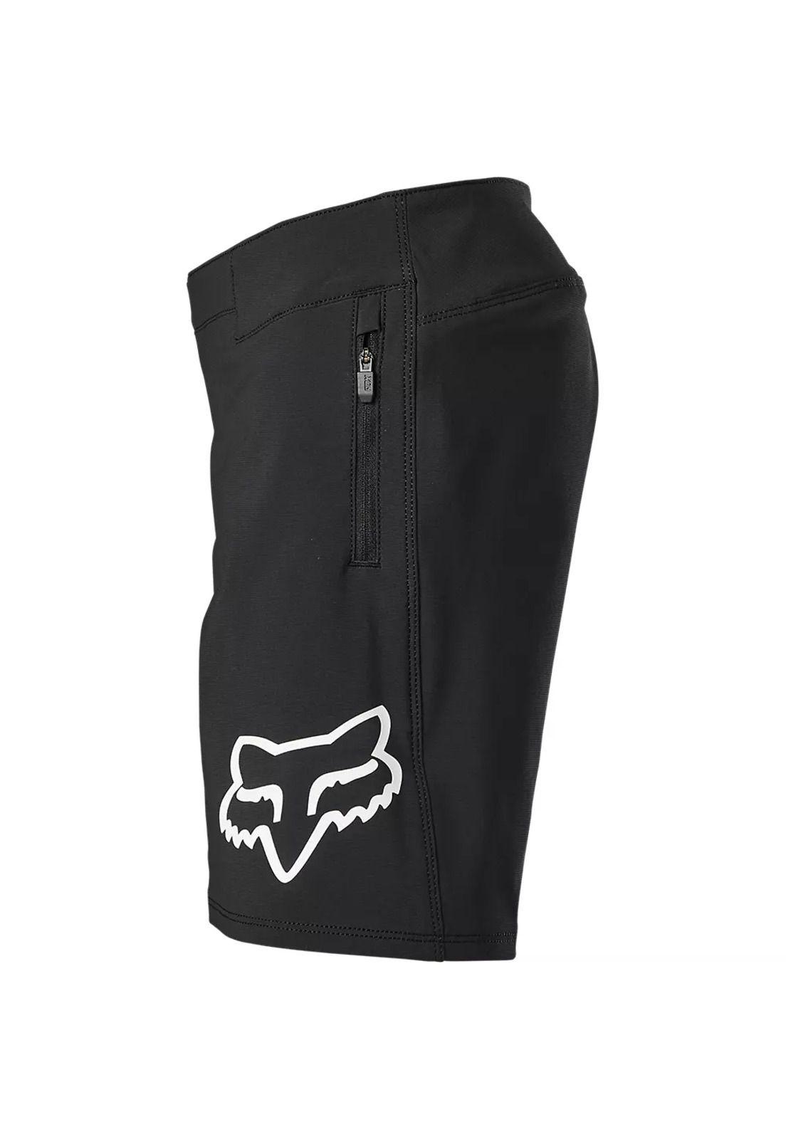 Short Bicicleta Niño Defend Negro Fox-3