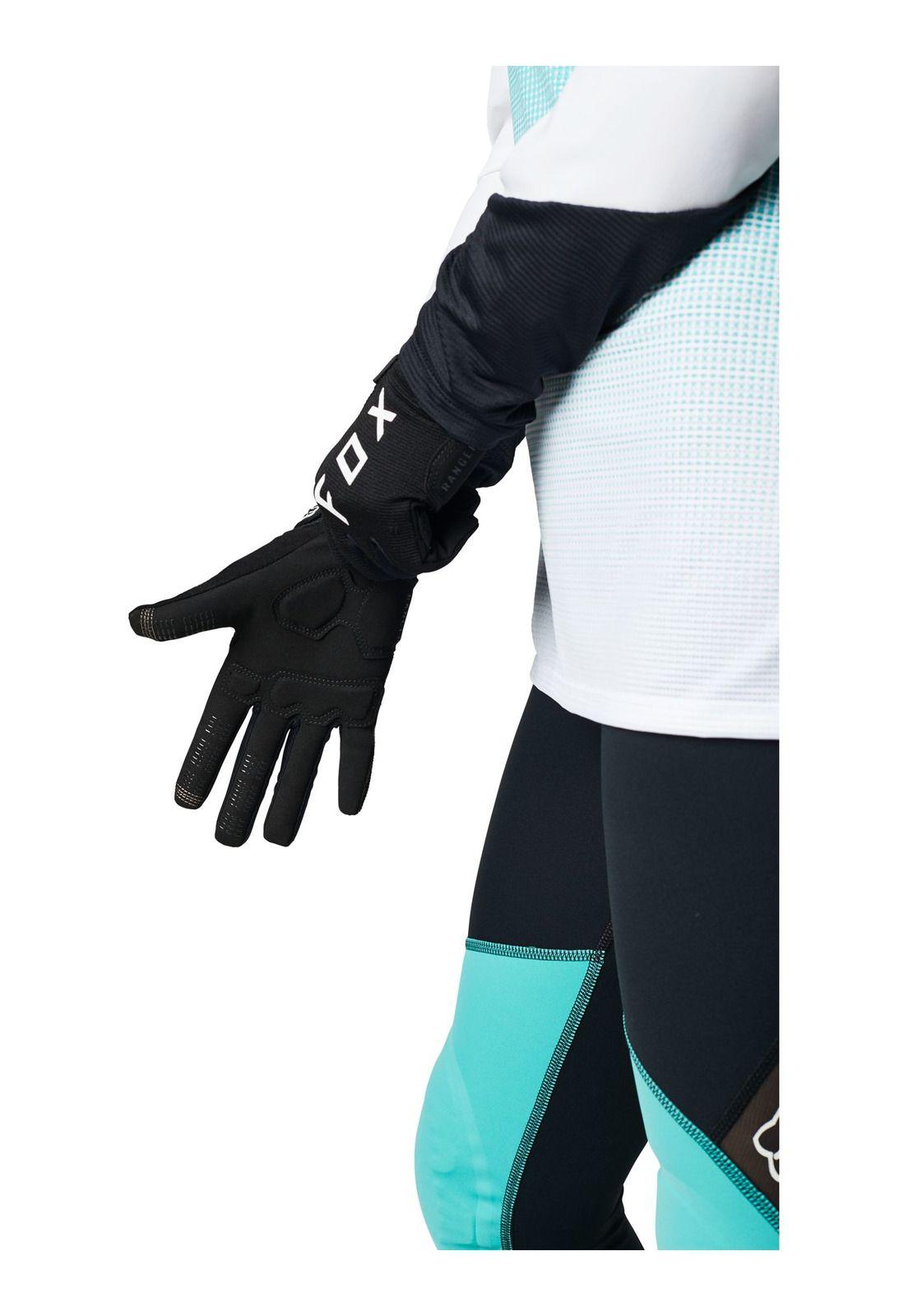 Guantes Bicicleta Mujer Ranger Gel Negro Fox-1