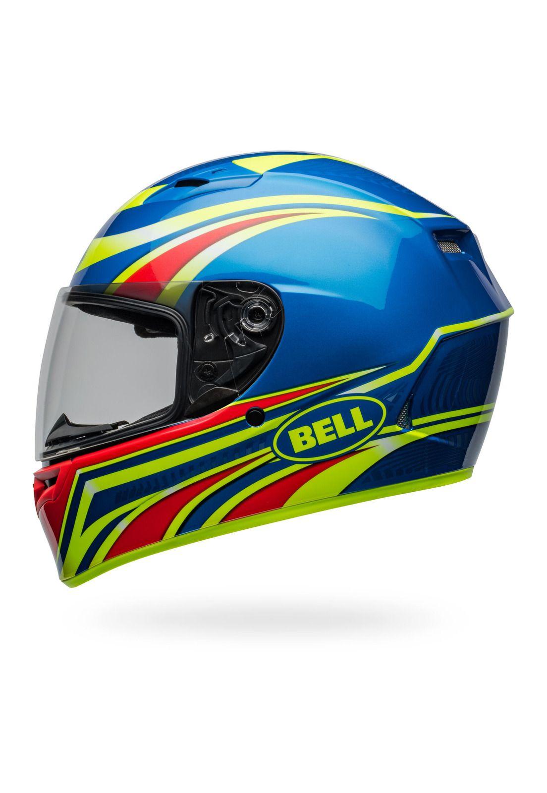 Casco Moto Calle Qualifier Azul Bell-4