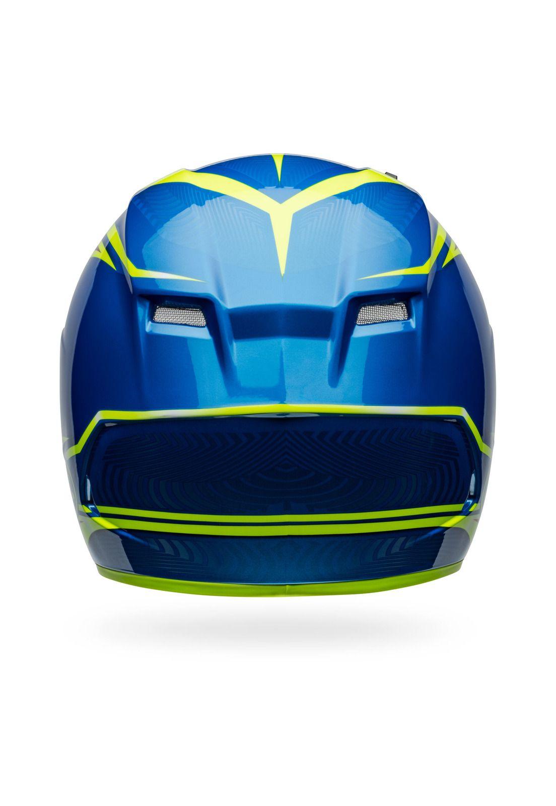 Casco Moto Calle Qualifier Azul Bell-6