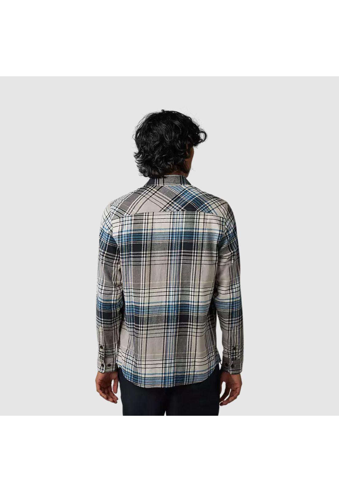 Camisa Lifestyle Turnout Utility Gris Fox-1