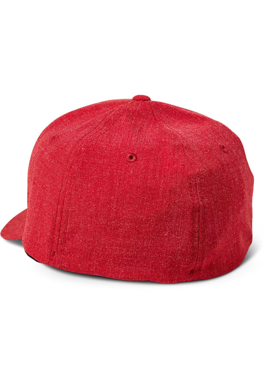 Gorro Jockey Lifestyle Transposition Flexfit Rojo Fox-2