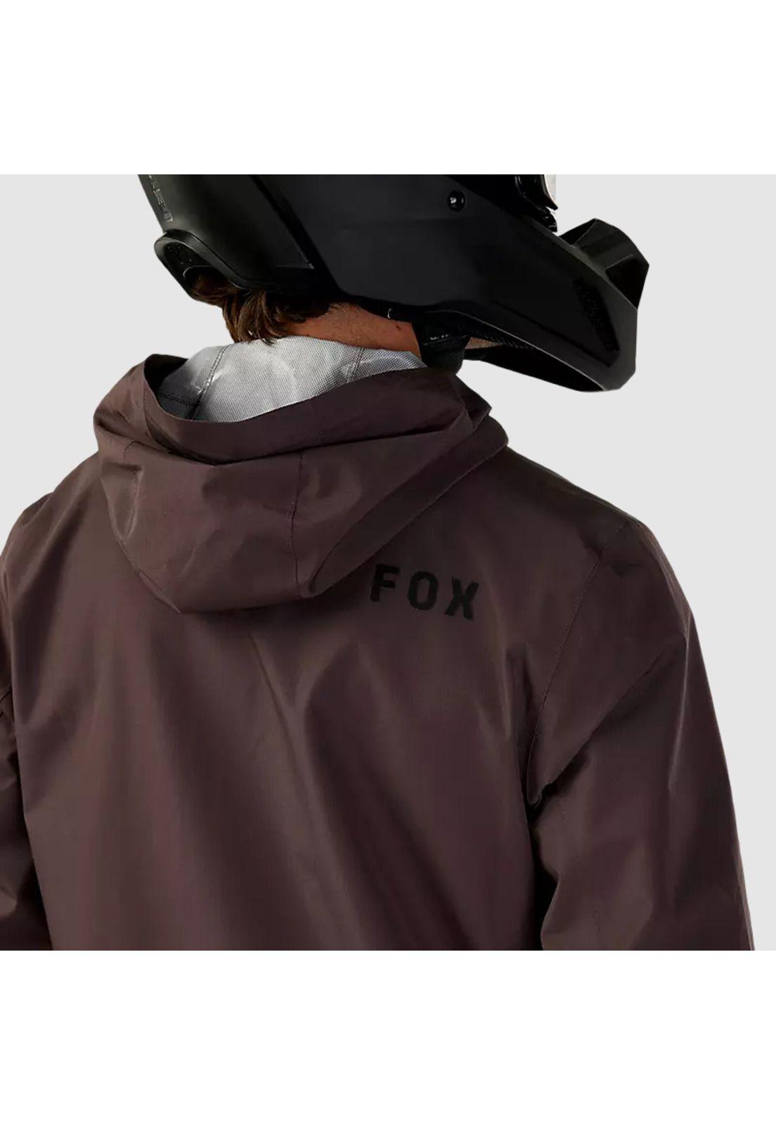 Chaqueta Moto Impermeable Offroad Morado Fox-8