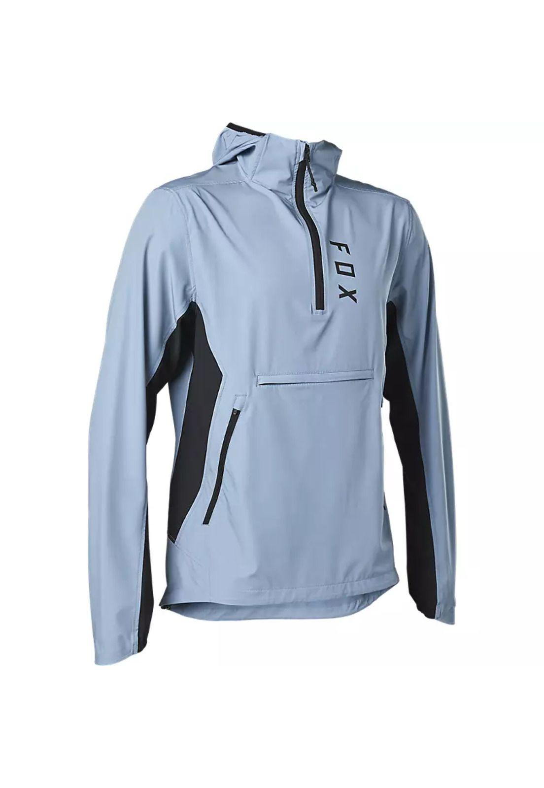Chaqueta Bicicleta Ranger Hombre Wind Azul Fox-0