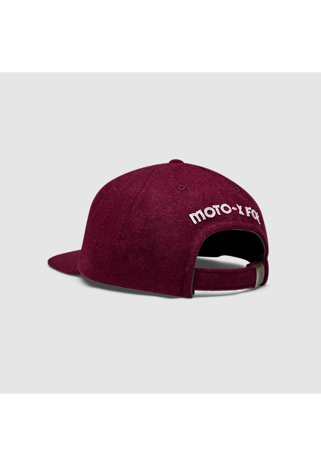 Gorro Jockey Lifestyle Big F Adjustable Wool Rojo Fox-2