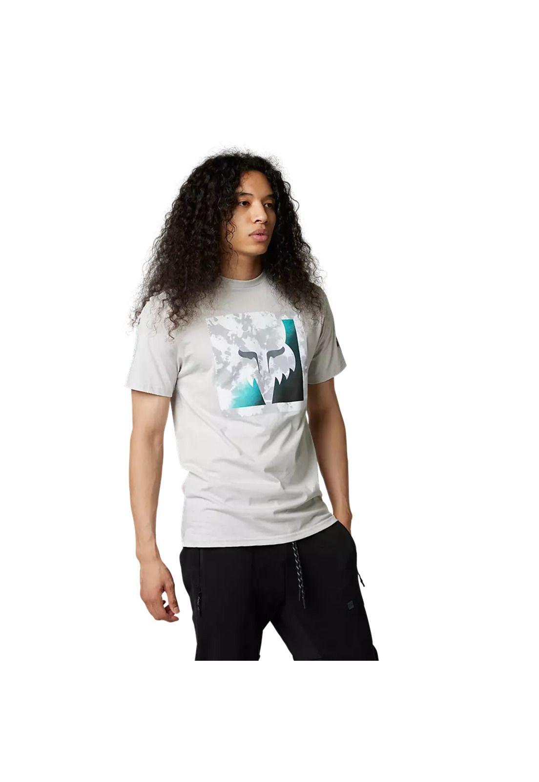 Polera Lifestyle Detonate Gris Claro Fox-0