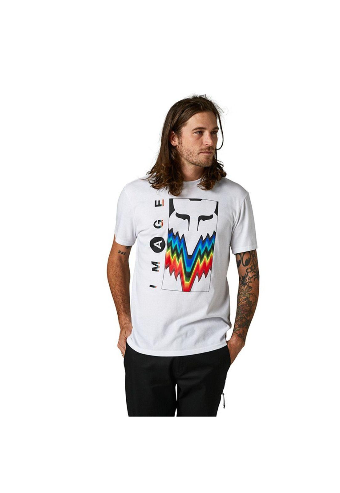 Polera Lifestyle Relm SS Blanco Fox-0