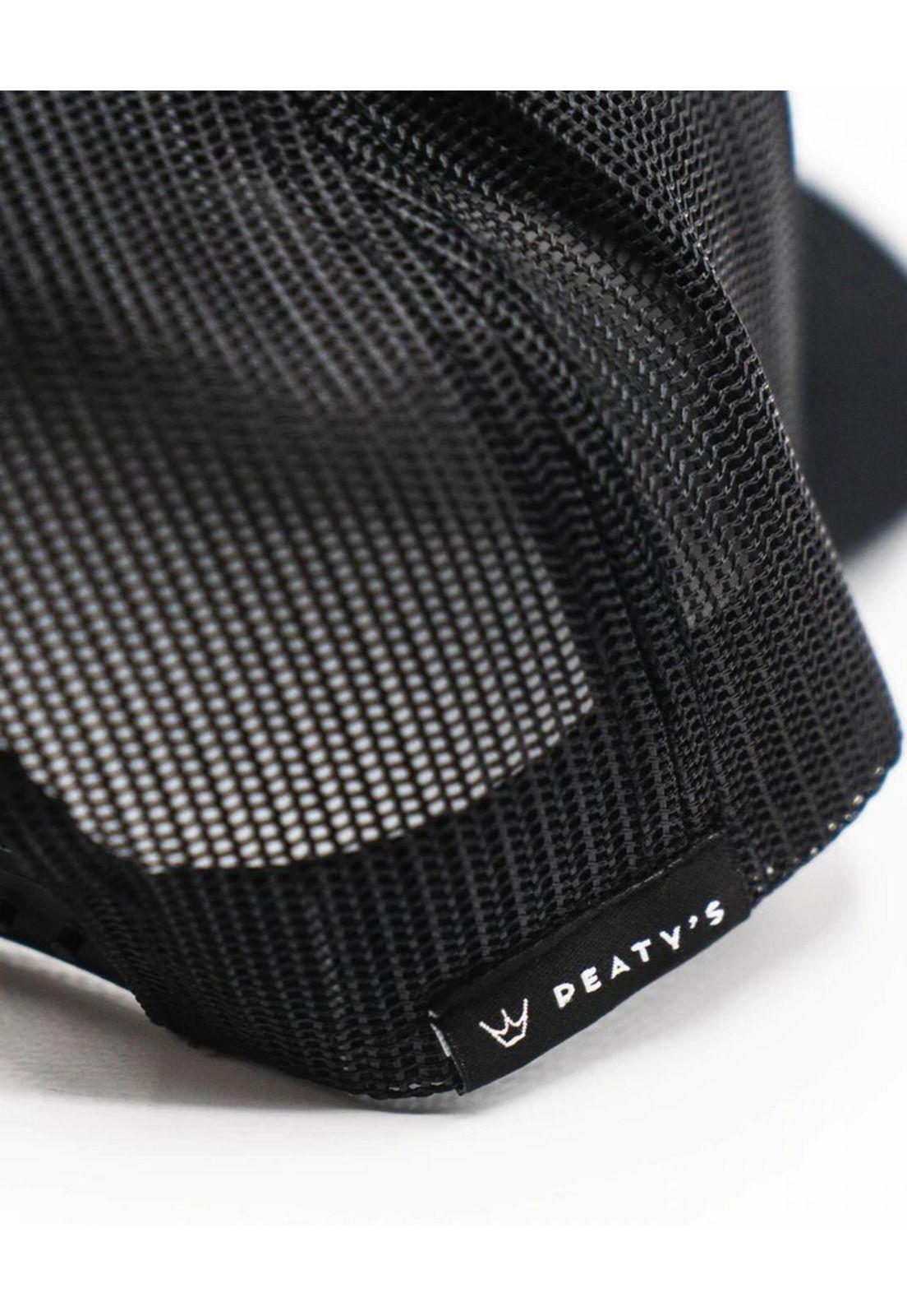 Gorro Jockey Lifestyle Snapback Negro Peaty's-1