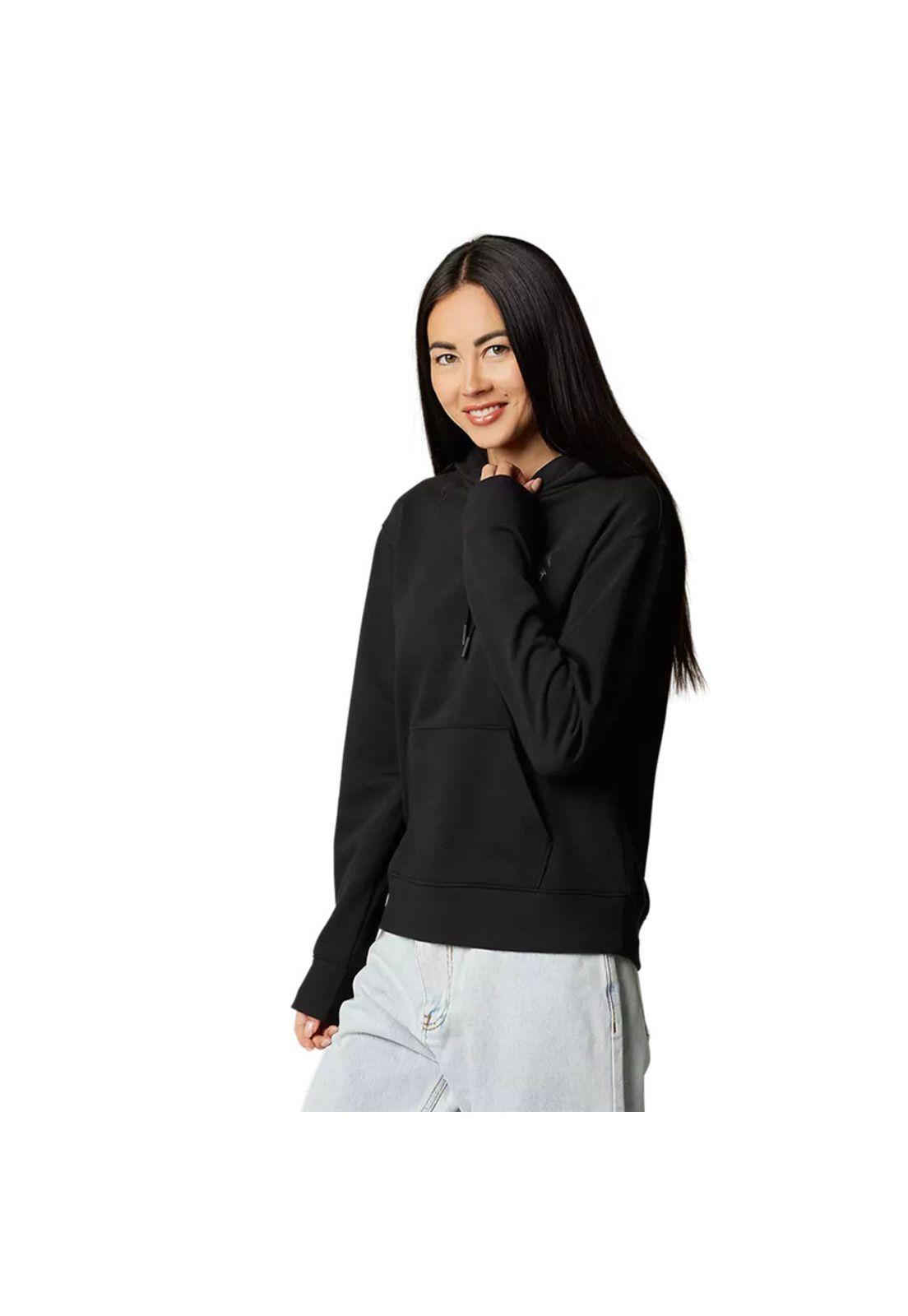 Poleron Lifestyle Mujer Torrero Negro Fox-1