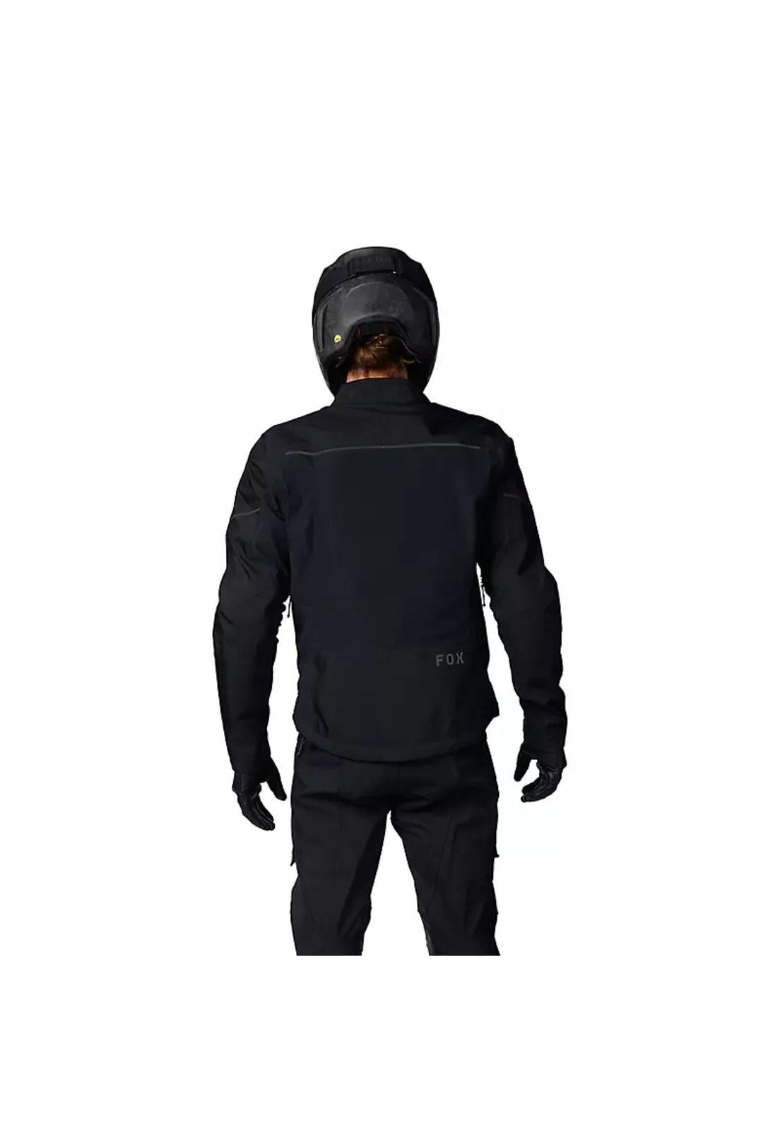 Chaqueta Moto Ranger GORE-TEX ADV Impermeable Negro Fox-4