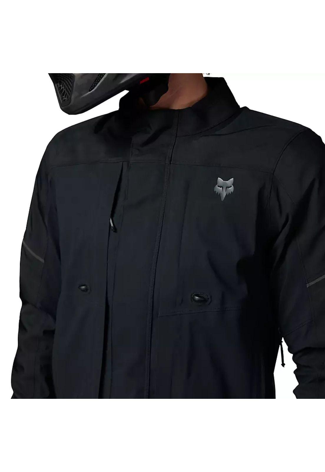 Chaqueta Moto Ranger GORE-TEX ADV Impermeable Negro Fox-6