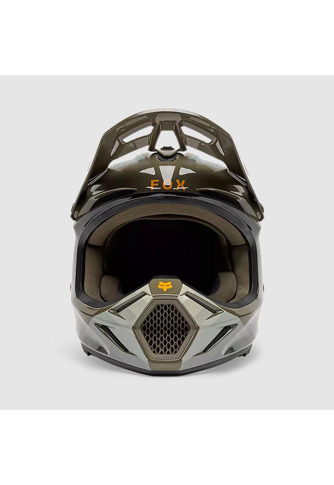 Casco Moto V3 Fade Azul Fox-2