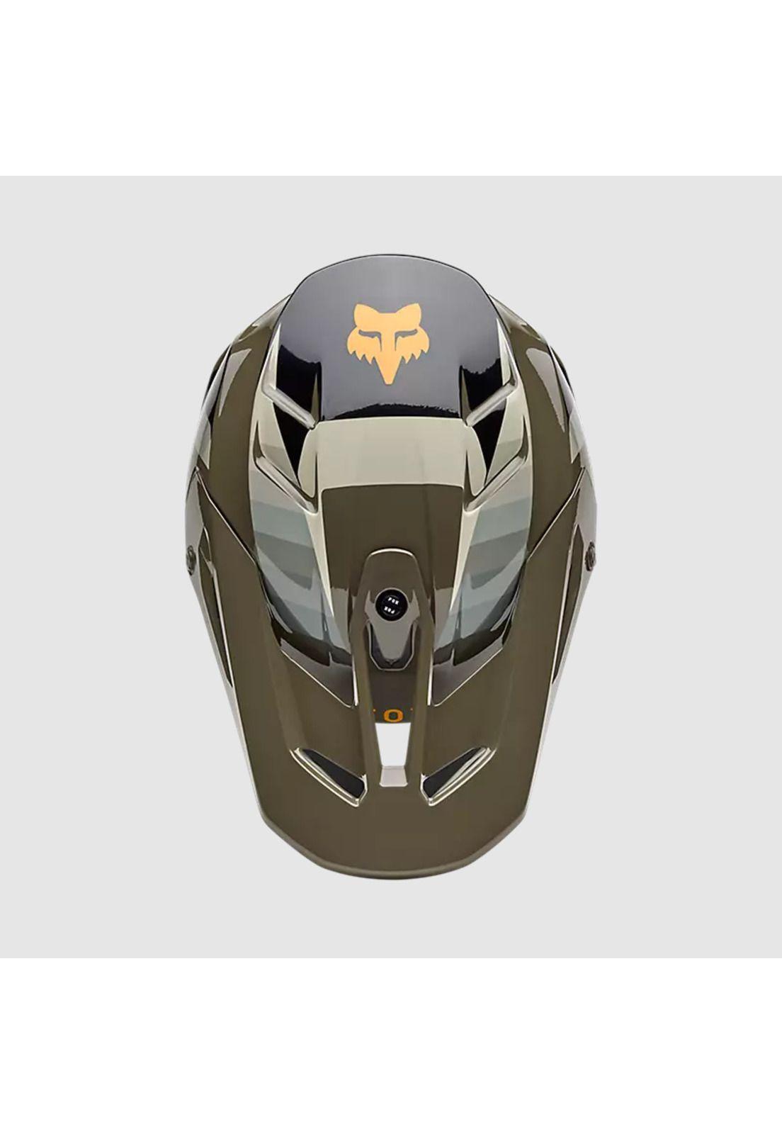 Casco Moto V3 Fade Azul Fox-3