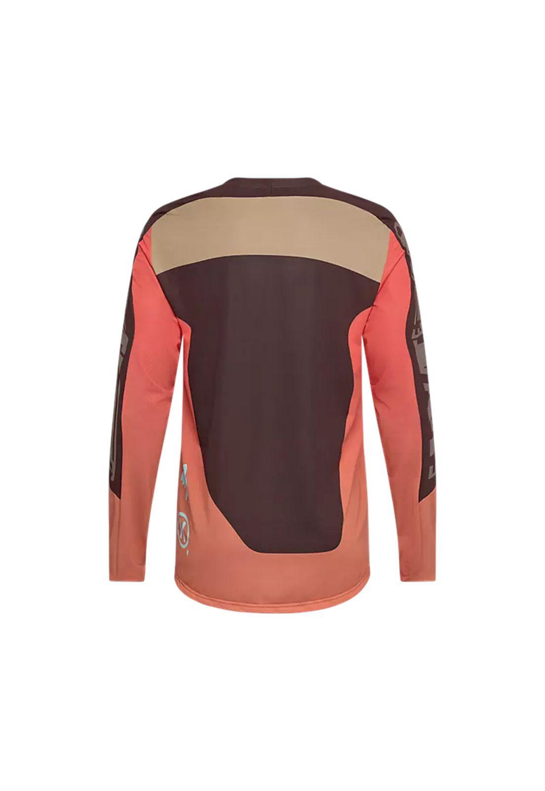 Polera Bicicleta Flexair Elevated Café Fox-1