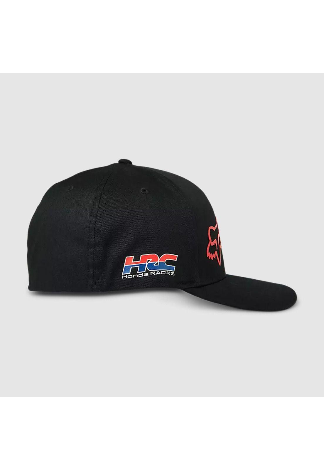 Gorro Jockey Lifestyle Flexfit Honda Negro Fox-2