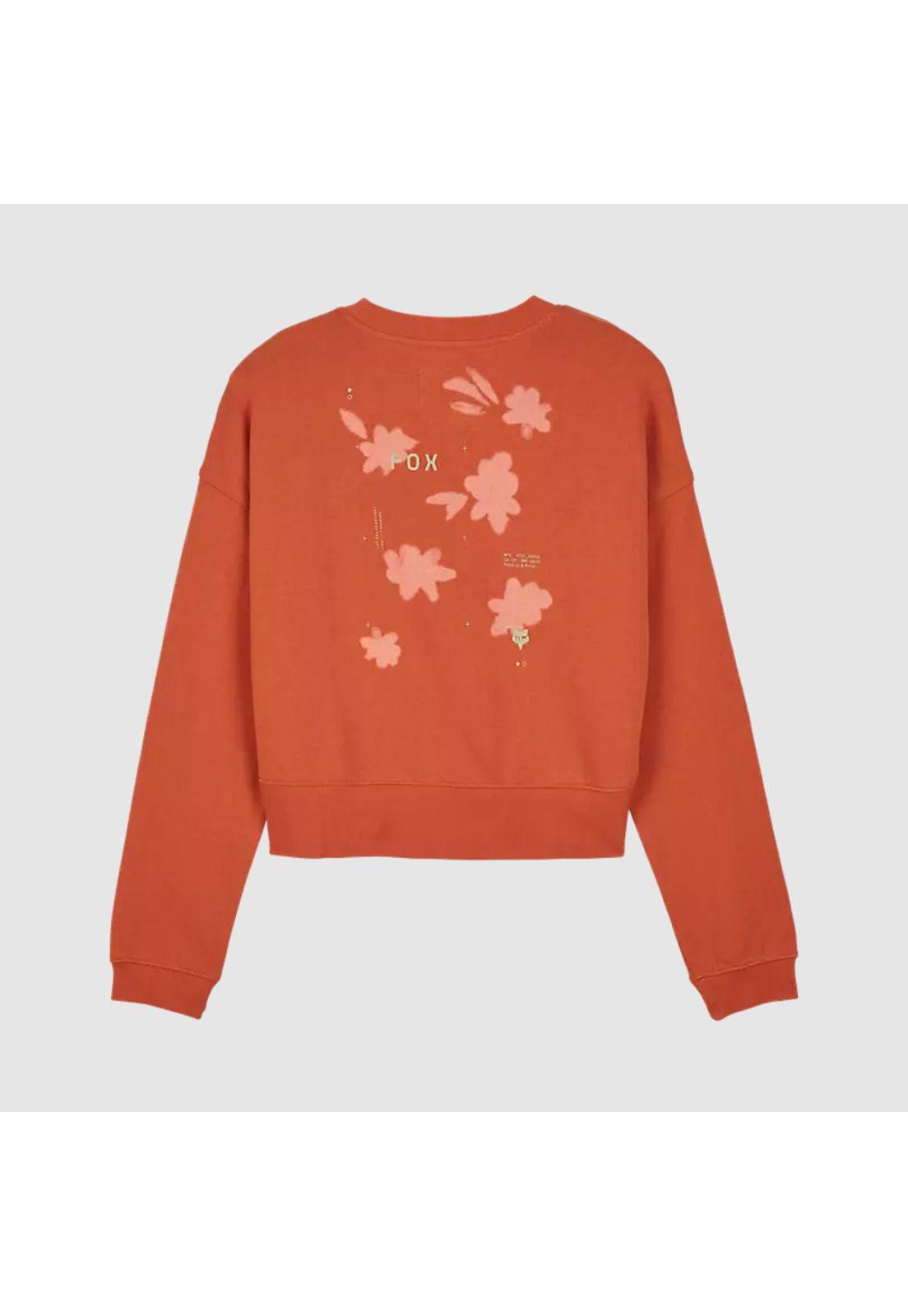 Poleron Lifestyle Mujer Byrd Terracota Fox-1