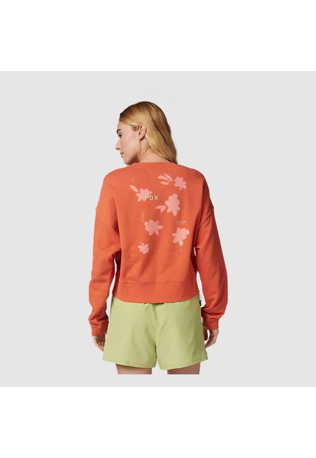 Poleron Lifestyle Mujer Byrd Terracota Fox-3