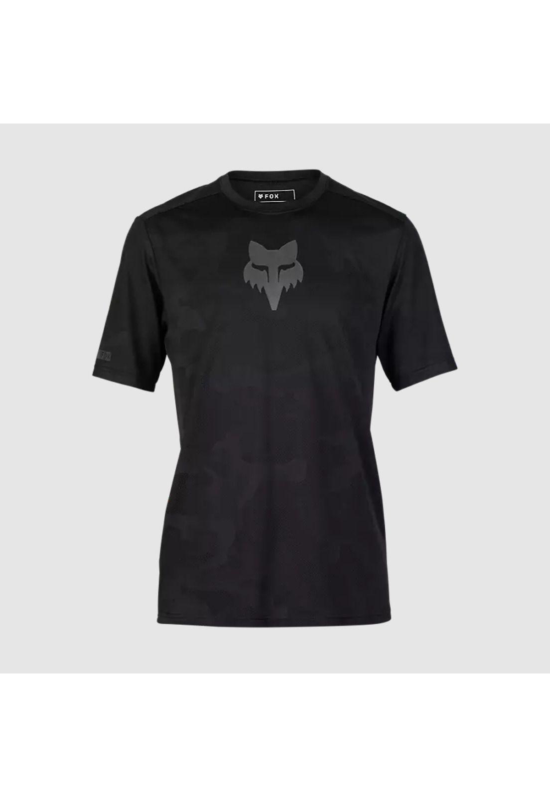 Polera Bicicleta Ranger TruDri™ Negro/Gris Fox-2