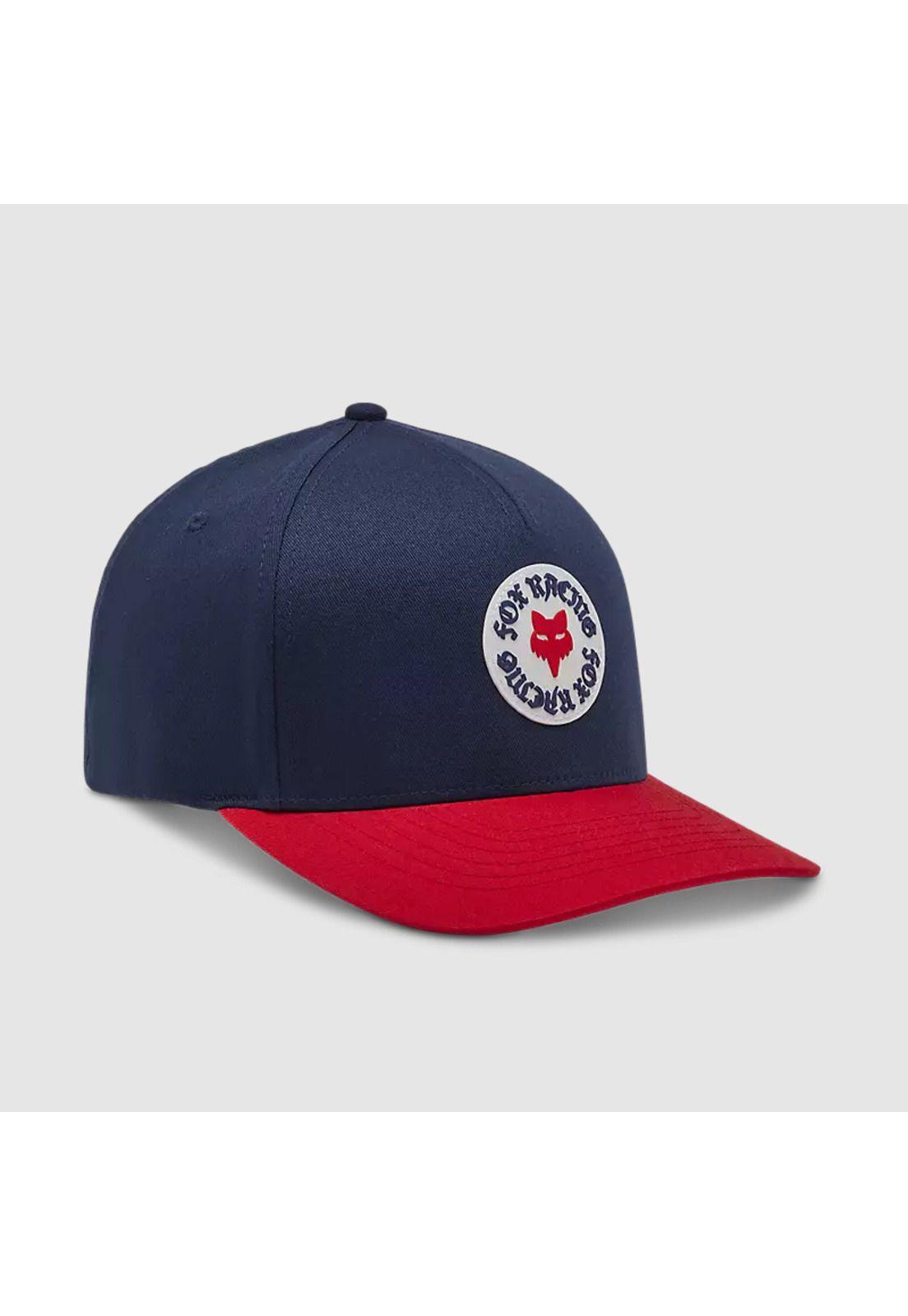 Gorro Jockey Lifestyle Race Spec Flexfit Azul Fox-0