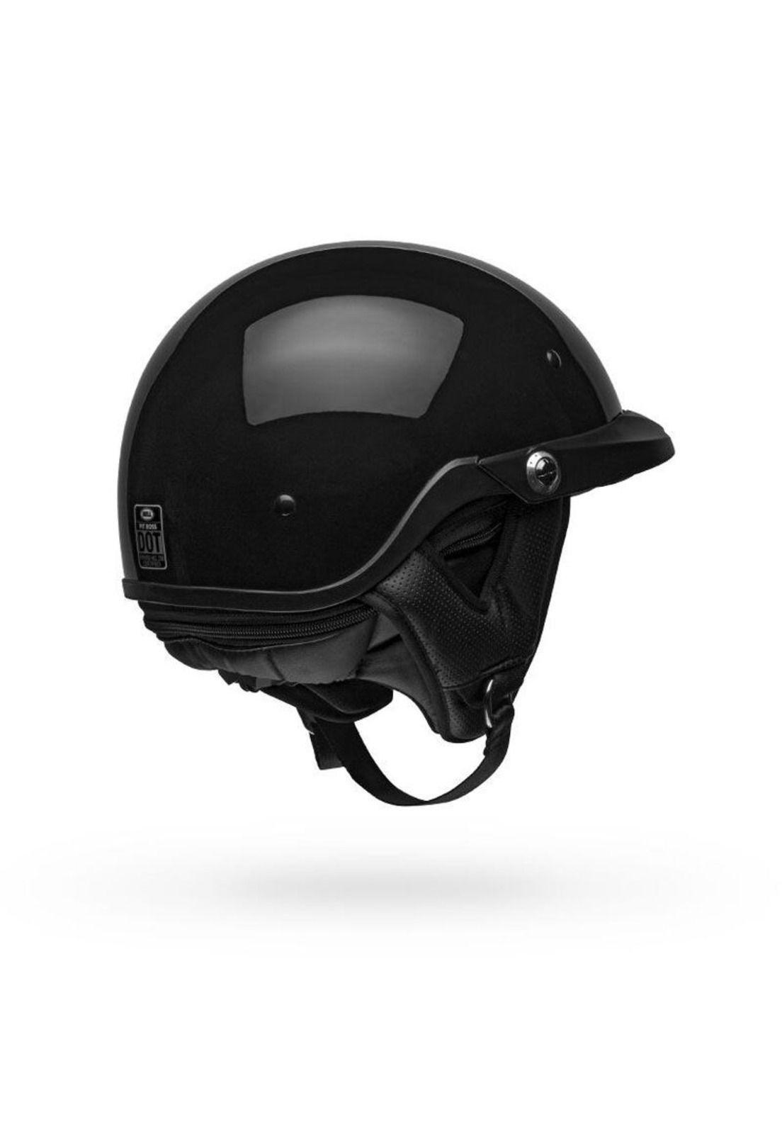 Casco Moto Calle Pit Boss Negro Bell-6