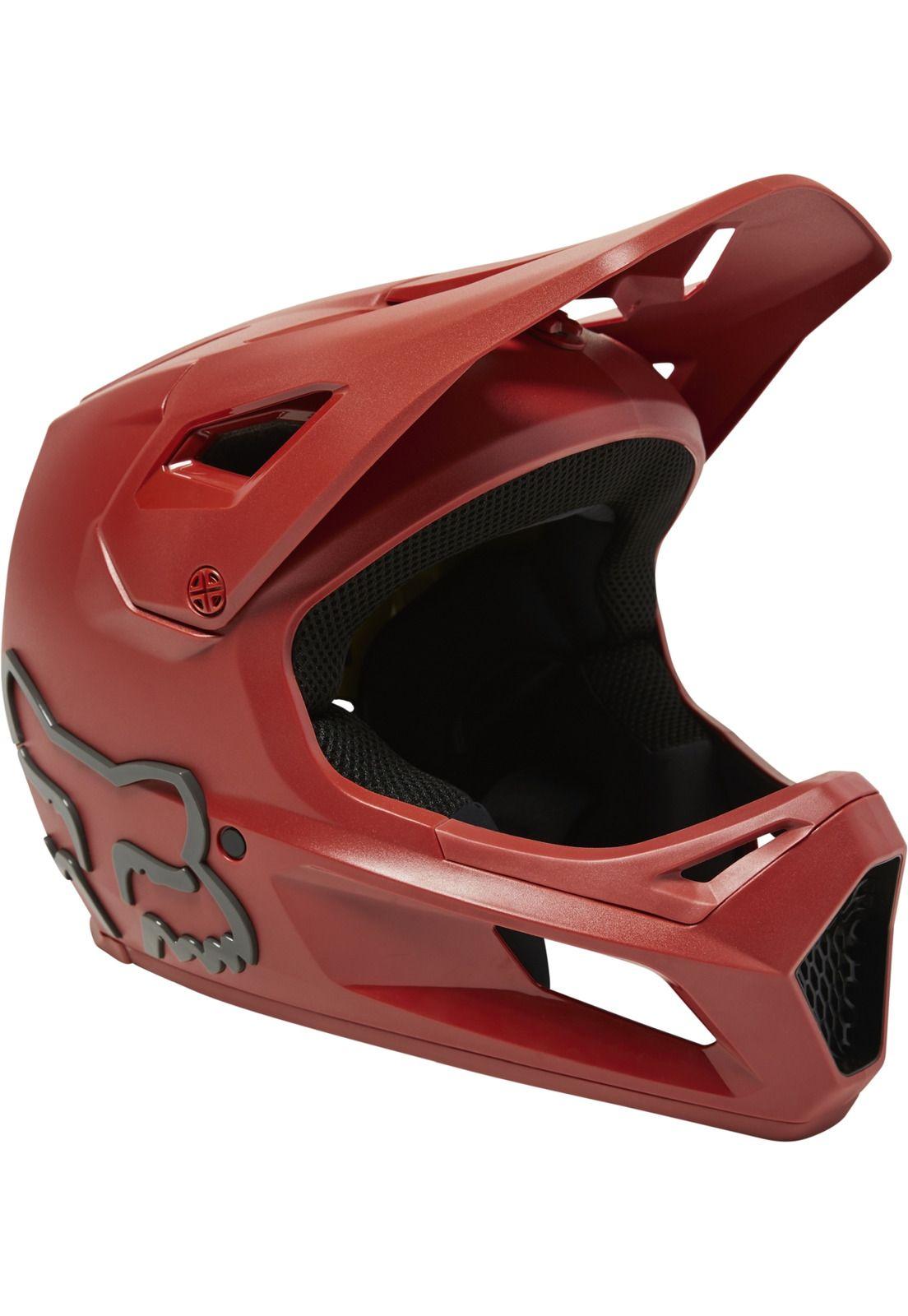 Casco Bicicleta Niño Rampage Rojo Fox-0