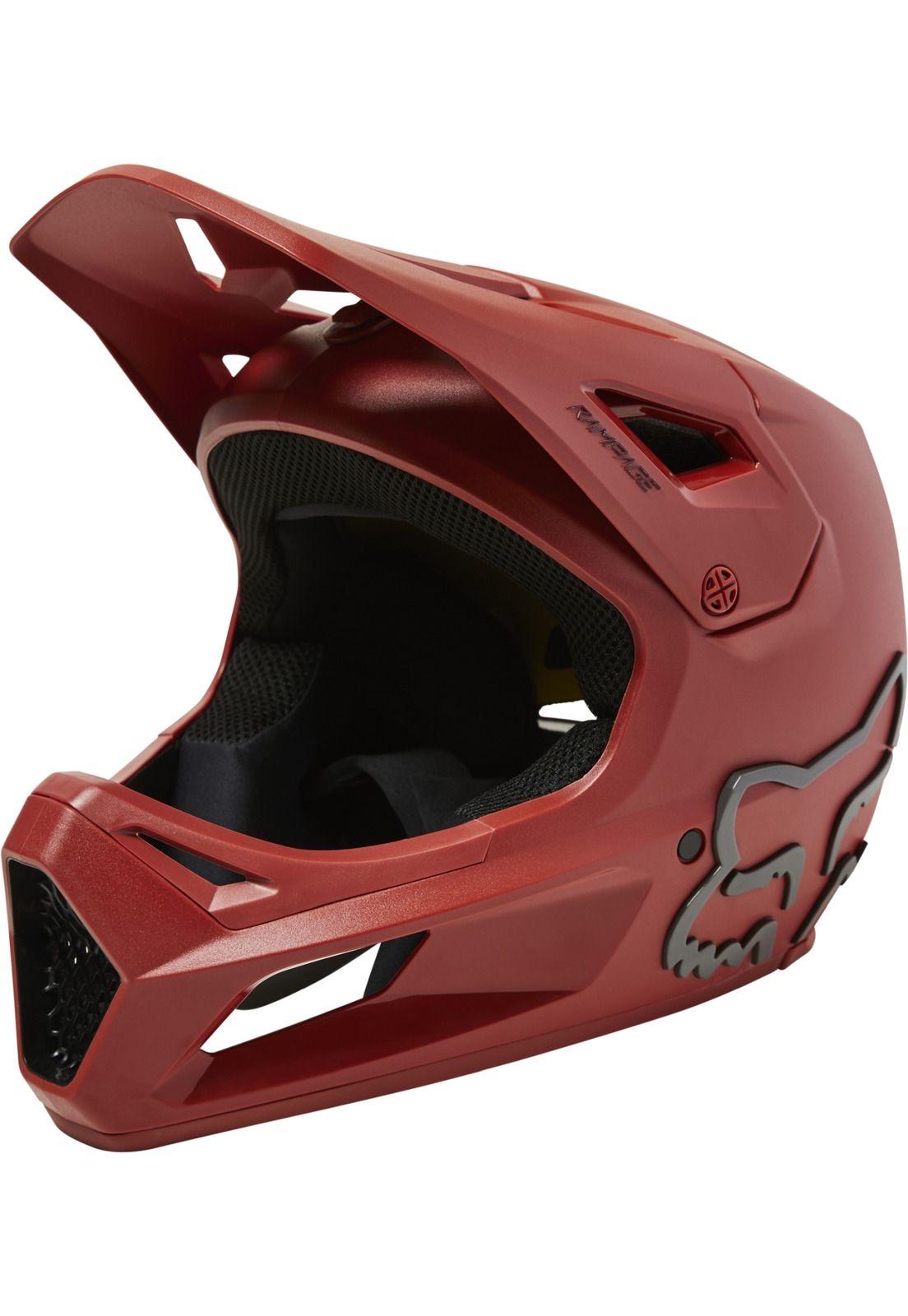Casco Bicicleta Niño Rampage Rojo Fox-1