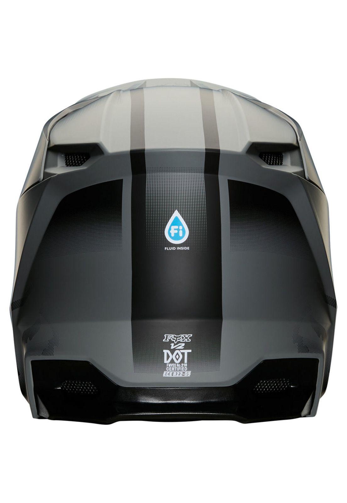 Casco Moto V2 Vlar Negro Matte Fox-3