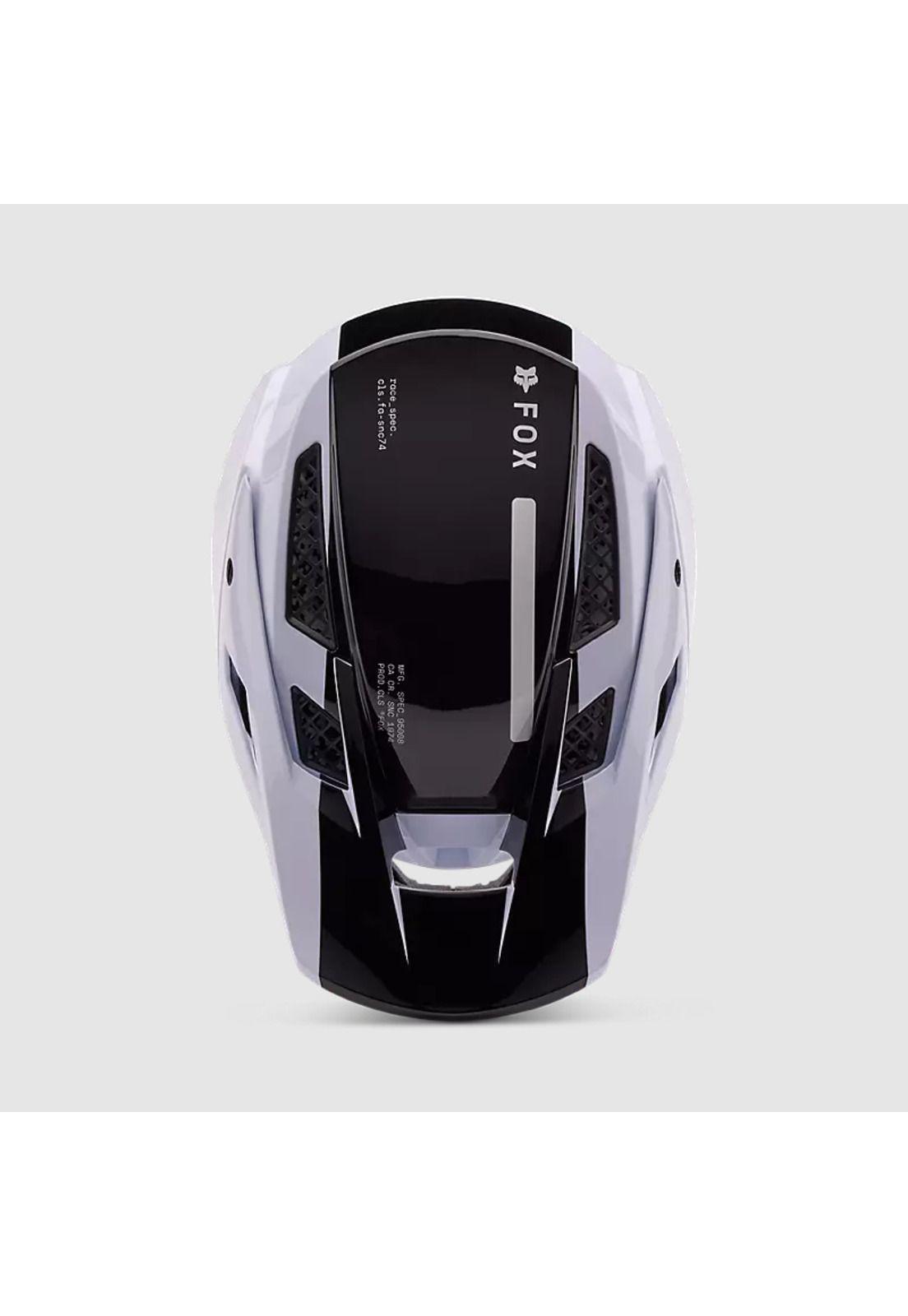 Casco Bicicleta Rampage Pro Carbon Intrude Blanco Fox-3