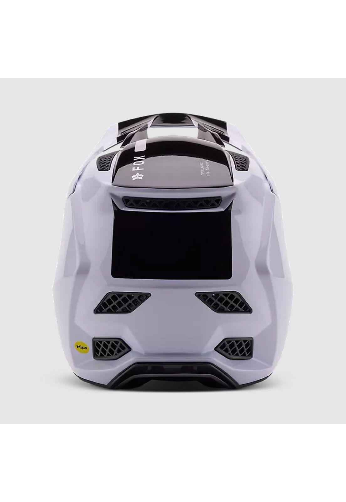 Casco Bicicleta Rampage Pro Carbon Intrude Blanco Fox-4
