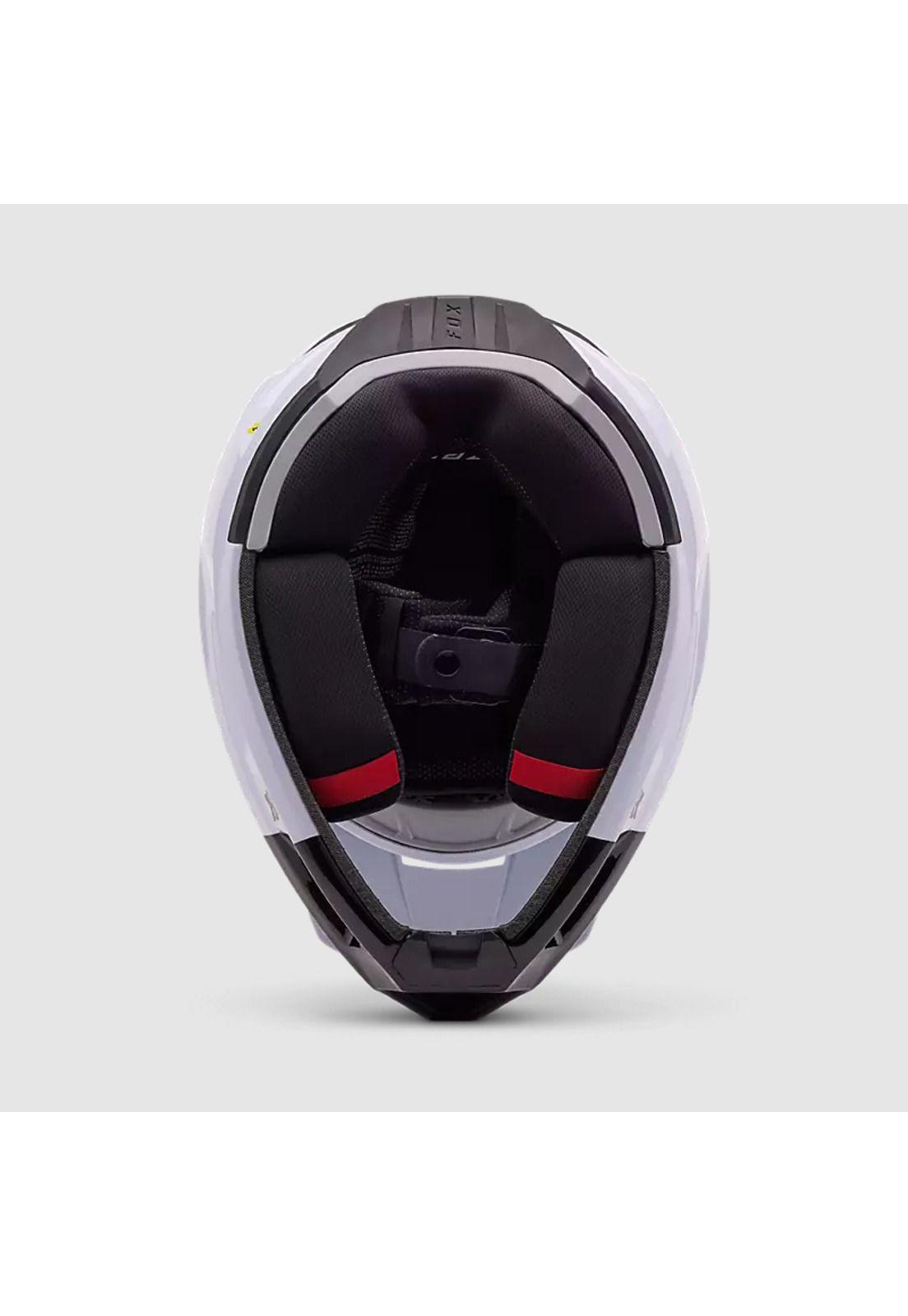 Casco Bicicleta Rampage Pro Carbon Intrude Blanco Fox-5