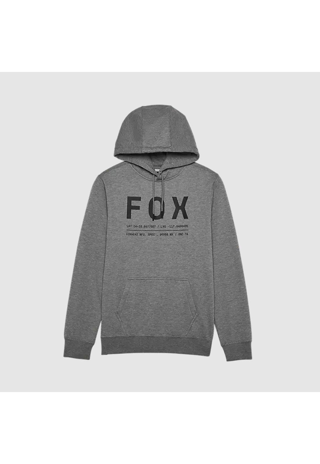 Poleron Lifestyle Non Stop Gris Fox-0